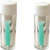 2Pcs Green Contact Lens Remover Tool, Silicone Plunger for Soft and Hard Lenses, Multipurpose Accessory Soft Contact Lens Helper Tool view 1