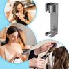 Hair Tool Rack No Drill Wall Mounted Storage Holder, Curling Iron Straightener Organizer | Bathroom Dressing Room Accessory for Combs Heat Styling Tools Use view 4