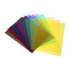 Ipetboom 10pcs A4 Multi-hued Cellophane Sheets Pvc Wrap Assorted Wrapping Supplies for Basket Treat Decoration view 1