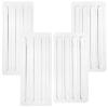 HANABASS 16pcs Silicone Heel Pads Anti-Friction Gel Cushions for High Heels Shoe Comfort Inserts Shock Absorption Foot Care Protector for Women and Men view 1