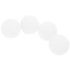 Ipetboom Reusable Silicone Laundry Dryer Balls 4pcs Set for Delicate Fabric Softening and Fast Drying, Fluffing Tool for Sweaters Down Jackets at Home view 1