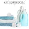 Ipetboom Reusable Silicone Laundry Dryer Balls 4pcs Set for Delicate Fabric Softening and Fast Drying, Fluffing Tool for Sweaters Down Jackets at Home view 3