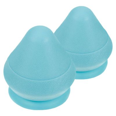 SHINYPASING 2pcs Suction Trigger Point Massage Balls for Neck Back Shoulder Relief, Handheld Fascial Massage Tools for Muscle Relaxation and Myofascial Release Therapy