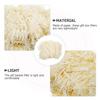 Adorainbow Shredded Paper Box Filler Crinkle Paper Raffia Grass 500g Pack Milk White for Wrapping Basket Filling Decoration Birthday Party Supplies view 3