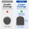 Cast Iron Scrubber and Scraper | 316 Chainmail Scrubber for Cast Iron Pan view 3