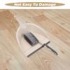 BESTYASH Mini Broom and Dustpan Set Small Plastic Brush and Dust Pan with Handle for Home Floor and Pet Hair Cleaning Desktop Use view 3
