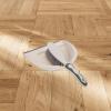 BESTYASH Mini Broom and Dustpan Set Small Plastic Brush and Dust Pan with Handle for Home Floor and Pet Hair Cleaning Desktop Use view 4