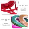 HEMOTON 48 Rolls Metallic Curly Ribbon 5mm Wide Balloon String Ribbon 10m Each for Wedding Party Birthday Crafting Wrapping Decorations view 3