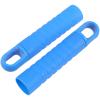 Happyyami 2pcs Mop Handle End Grips with Anti-Slip Plastic Sleeve and Hanging Hole, 25mm Mop Stick Replacement Covers for Cleaning and Household Use view 1