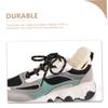 TIDTALEO Wool Warm Fleece Insoles 4pcs Thickened Latex Shock Absorption Shoe Inserts Unisex Breathable Winter Thermal Insoles for Sneakers and Boots Size 41-42 view 3