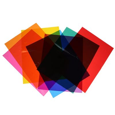 HOMOCONO 21pcs Colored Cellophane Sheets A4 (29x21cm) Multi-use DIY Craft Wraps for Candy Packaging, Art Projects, and Wrapping