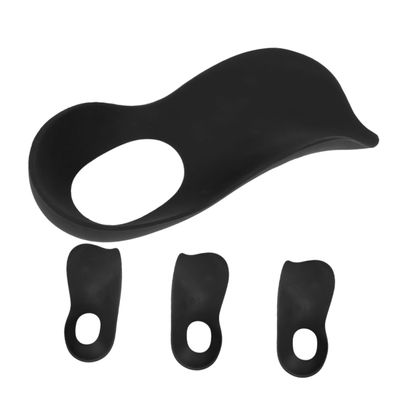 STOBAZA Flatfoot Corrector Orthotic Arch Support Insoles 4pcs TPU Metatarsal Shoe Inserts for Plantar Relief, Arch Correction, Daily Walking and Running Cushion Pads for Men and Women