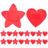 VILLCASE 30pcs Cute Heart Star Shaped Adhesive Bandages, Flexible Waterproof Cartoon Plasters for Scrapes, Burns, Breathable Patch Strips for Boys and view 1