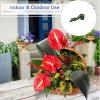 10cmx50m Leaves Pattern Ribbon Recyclable Pp Gift Wrapping for Bouquets and Wedding Party Decoration Flower view 2
