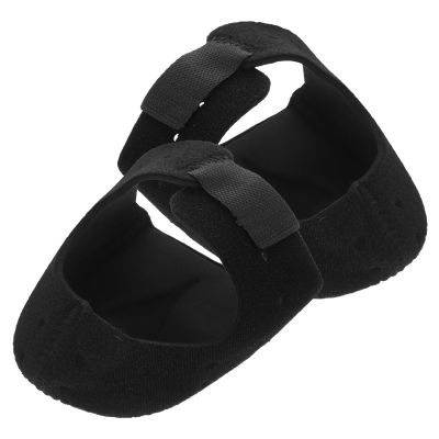 LABRIMP Heel Protectors 1 Pair with Neoprene Fabric and Silicone Gel Cushion Breathable Heel Cups for Shock Absorption Plantar Support Socks in Women Size S 35-39