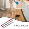 HOODANCOS Mop Handle Replacement Rod Stick 3-Section Stainless Steel Broom Pole with American Thread for Household Floor Cleaning Accessory view 3