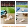INOOMP 8pcs Athletic Elastic Bandages Wraps with Hook and Loop, 5cm X 4.5m Yellow Compression Muscle Tape for Sports Injury Support, Breathable Adjustable Fixation for Knee Elbow Wrist view 3