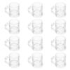 COHEALI Mini Plastic Shot Glasses and Beer Mugs 30ml 12pcs Set Disposable Cups for Party Festival Barbecue Wedding Use view 1