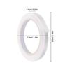 ibasenice Balloon String Ribbon 6pcs 5 Meter White Wrapping Ribbon for Presents Party Decorations DIY Crafts Scrapbooking Festival Wrap view 2