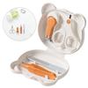 DECHOUS Nail Clipper Set with Light and Toenail Clippers for Newborns Nail Care Kit 4pcs Grooming Tool for Boys and Home and Travel view 3