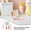 FOYTOKI Nail Clippers Nail Trimmer Set with Light Precision Grooming Kit for Newborns view 3