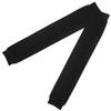 FRCOLOR Calf Compression Sleeves for Men 2pcs Black Breathable Elastic Leg Sleeves Football Running Support for Adult Athletes view 1