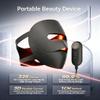 Zilynhom 9D Photon Anti-Aging Facial Mask, Black, 328 LED Lights with Fotona 4D Technology, 4 Wavelengths for Acne, Sensitive, Dull, Rough, Wrinkled view 4