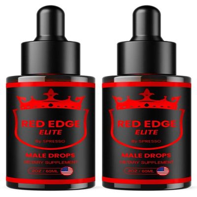 (2 Pack) Red Edge Drops, Official RedEdge Liquid Supplement with Premium Ingredients, Advanced Formula Support for Overall Health & Wellness Reviews (4oz/120ml)