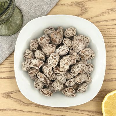 Dried Plums Salty Sweet Sour Dried Plum Meat Snack Made from Fresh Plums, Soft Plum Meat, Classic Flavor All-Natural Ingredients Healthy Savory Treat 8OZ