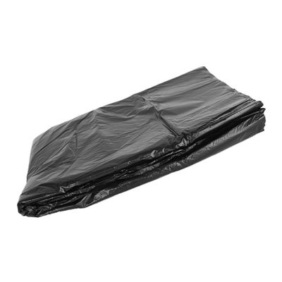 EXQUIMEUBLE Extra Large Black Trash Bags 50pcs 80x100cm 100l Contractor Garbage Bags Heavy Duty Commercial Gardening Trash Can Liners for Outdoor, Property, Hotel, and Yard Use