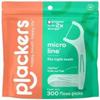 (2 Pack) ~ Plackerrs Micro Mint Dental Floss Picks ~ 300 Count Each view 4