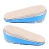 MOTHNUR Adjustable Gel Heel Lift Insoles, Height Increasing Shoe Inserts Triple-Layer Soft Cushion, Self-Adhesive Heel Pads for Leg Length Difference and Foot Support, L Size for Men view 1