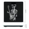 Abstract X Ray Skull Skeleton Playing Guitar Bathroom Scale Bright Liquid Crystal Screen Weight Scale Digital Scale for Home Bedroom Accurate Bathroom Body Scales for Body Weight Pet view 2