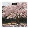 Cherry Blossoms Bathroom Scale Bright Liquid Crystal Screen Weight Scale Digital Scale for Home Bedroom Accurate Bathroom Body Scales for Body Weight Pet view 1