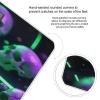 Green Purple Skull Bathroom Scale Bright Liquid Crystal Screen Weight Scale Digital Scale for Home Bedroom Accurate Bathroom Body Scales for Body Weight Pet view 4