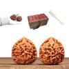 verdawave Wenwan Walnut Pair Chinese Hand Massage Balls Natural Fidget Stress Relief Hand Rolling Exercise Artificial Matched Like Twins with Gift Box Cleaning Brush Gloves 1.8-2.0in view 1