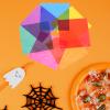FONDOTIN 28pcs Cellophane Sheets 10cm Square Wax Paper Wrapping Film for Packaging Craft Decorations Holiday Party Supplies view 4