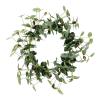Elegant Silk Flower Garland with Berries for Seasonal Door Hanging and Indoor Festival Decor Door Hanging Decoration view 4