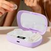 Eye Contact Cleaner | Rechargeable 5-Level Timer - Travel Contact Lens Cleaning Case | for Care Conditioning Maintenance Adults Men Women Daily Travel view 2
