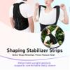 Ycctvar Back Brace Posture Corrector for Women and Men Upgraded Dynamic Traction Correction System Adjustable Shoulder Support Straightener Helps Reduce Upper Lower Back Pain Suitable for Hump Scoliosis Black Large view 2