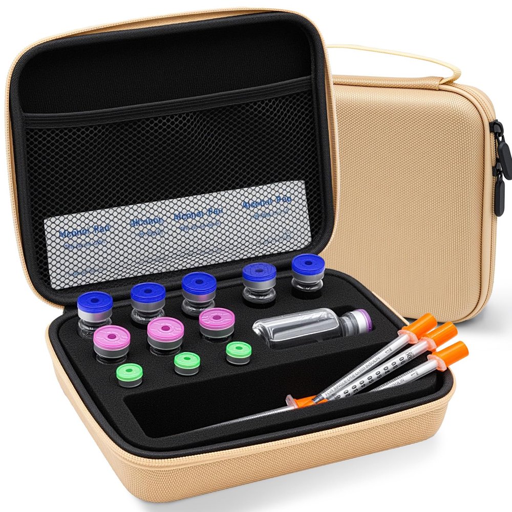 Peptide Case for Fridge Bac Water for Peptides for 3ml 5ml 10ml 30ml Vials