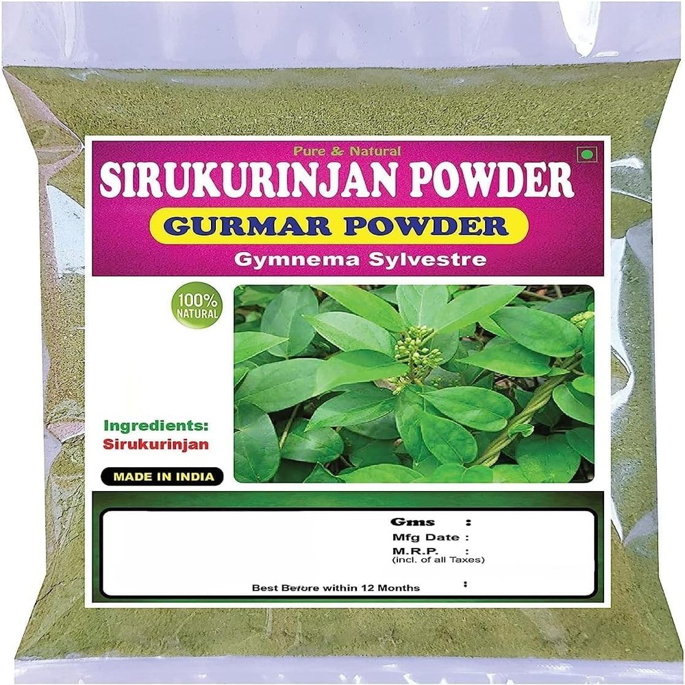 AD Sirukurinjan Powder 400g | Gurmar | Gymnema Sylvestre | Podapatri | Gudmar | Madhunashini