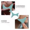 CTIRCHIU Ceramic Guasha Board Blue Massage Scraper Multi-Functional Body and Neck Scraping Tool for Home and Travel Facial and Shoulder Muscle Relaxation view 3