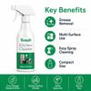 ROSUIH Kitchen Appliance Cleaner Spray, Heavy Duty Grease Remover for Cooktop, Oven, Stove, Range Hood and Countertops, Multi-Surface Degreaser, 100 mL view 3