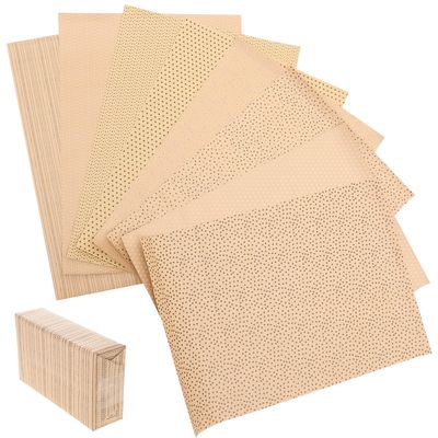 ABOOFAN 8pcs Vintage Book Wrapping Paper Set Kraft Texture for Birthday and DIY Decorations, Bulk Wrap Paper for Men, Retro Style Packaging