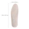 COMPUKAS Thickened Lambswool Warm Insoles for Winter Shoes Size 38 Breathable Fleece Shoe Inserts Anti-Cold Warm for Boots and Slippers view 2