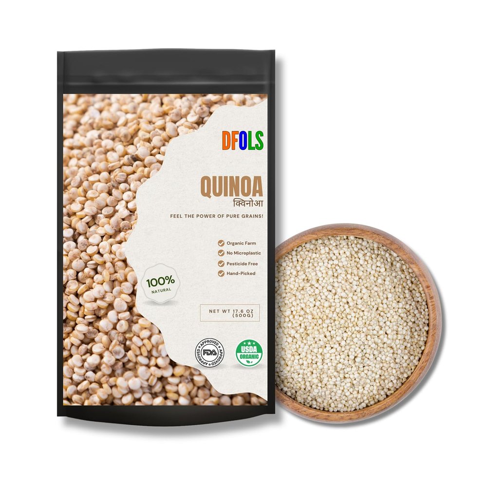 DFOLS Quinoa Whole Grain Light Nutty Cooking 0.55lb 8.82oz 250g