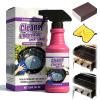 2026 New Fast-Acting Heavy-Duty Grill Degreaser Spray, 120ml BBQ Grill Cleaner, Grill and Smoker Cleaner and Degreaser for Outdoor Grills,Oven,Stove Top,with Nano Carborundum Sponge (1PCS) view 1