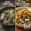 Boscoli Olive Salad 32 oz Jars 1 Pack Family Size Salad Olives Boscoli Italian Mix Olive Muffalata for Family Salads with bag clips view 2