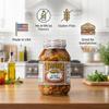 Boscoli Olive Salad 32 oz Jars 1 Pack Family Size Salad Olives Boscoli Italian Mix Olive Muffalata for Family Salads with bag clips view 4